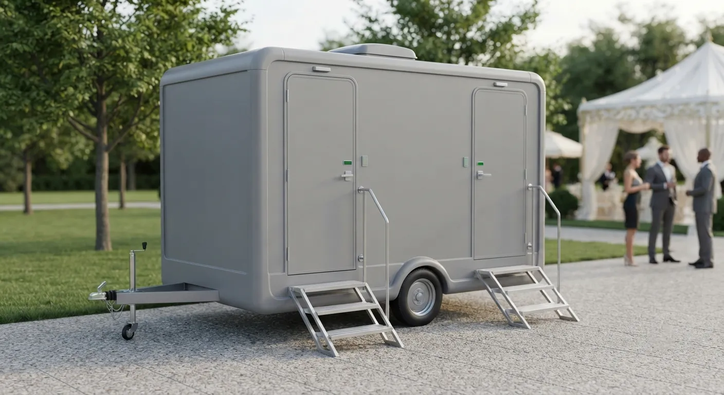 2 Stall Restroom Trailer in Coon Rapids, MN