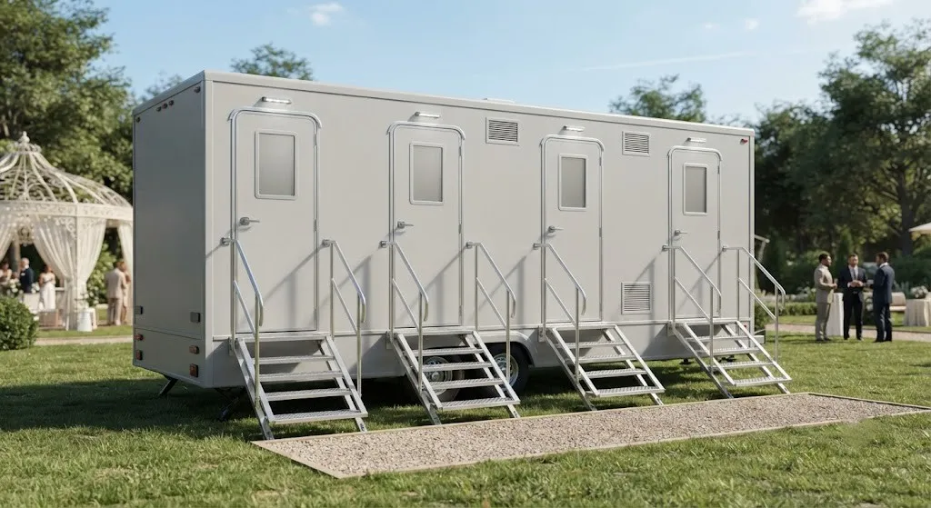 4 Stall Restroom Trailer in Coon Rapids, MN