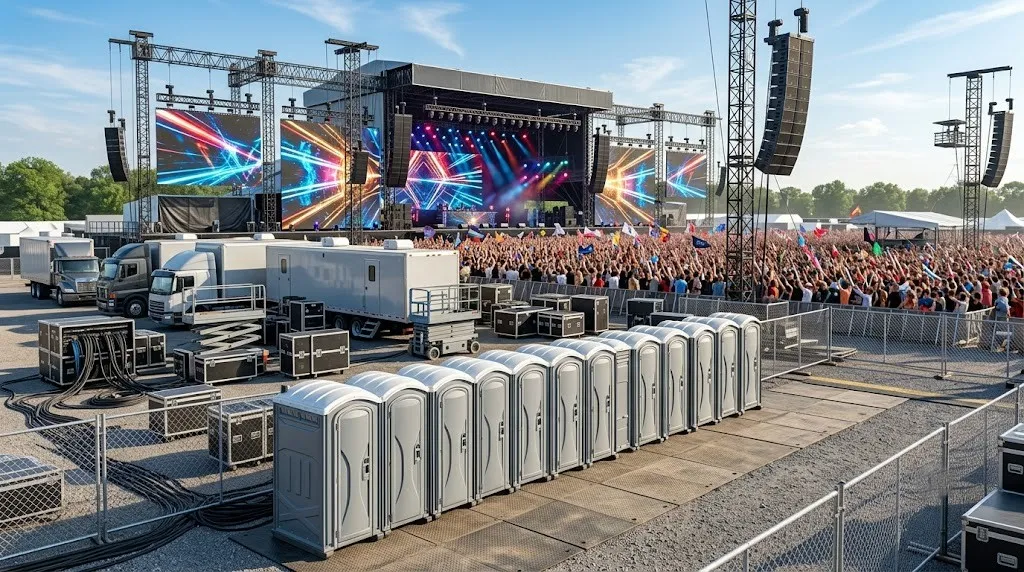 Concert Restroom Rental in Coon Rapids, MN