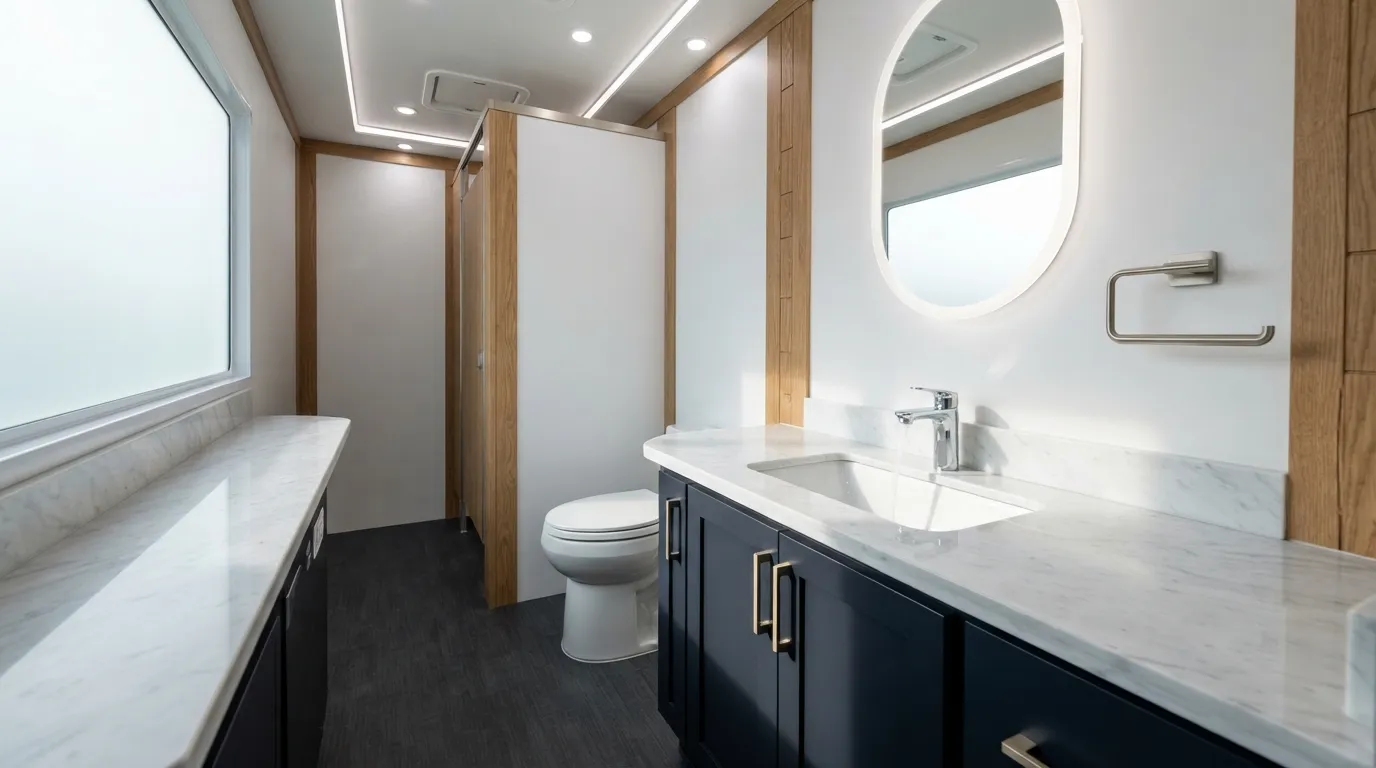 Luxury Restroom Trailer in Coon Rapids, MN